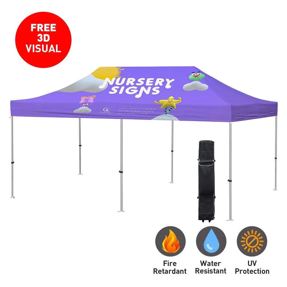 Premium Custom Outdoor Exhibition Event 10'x20' Trade Show Canopy Tent