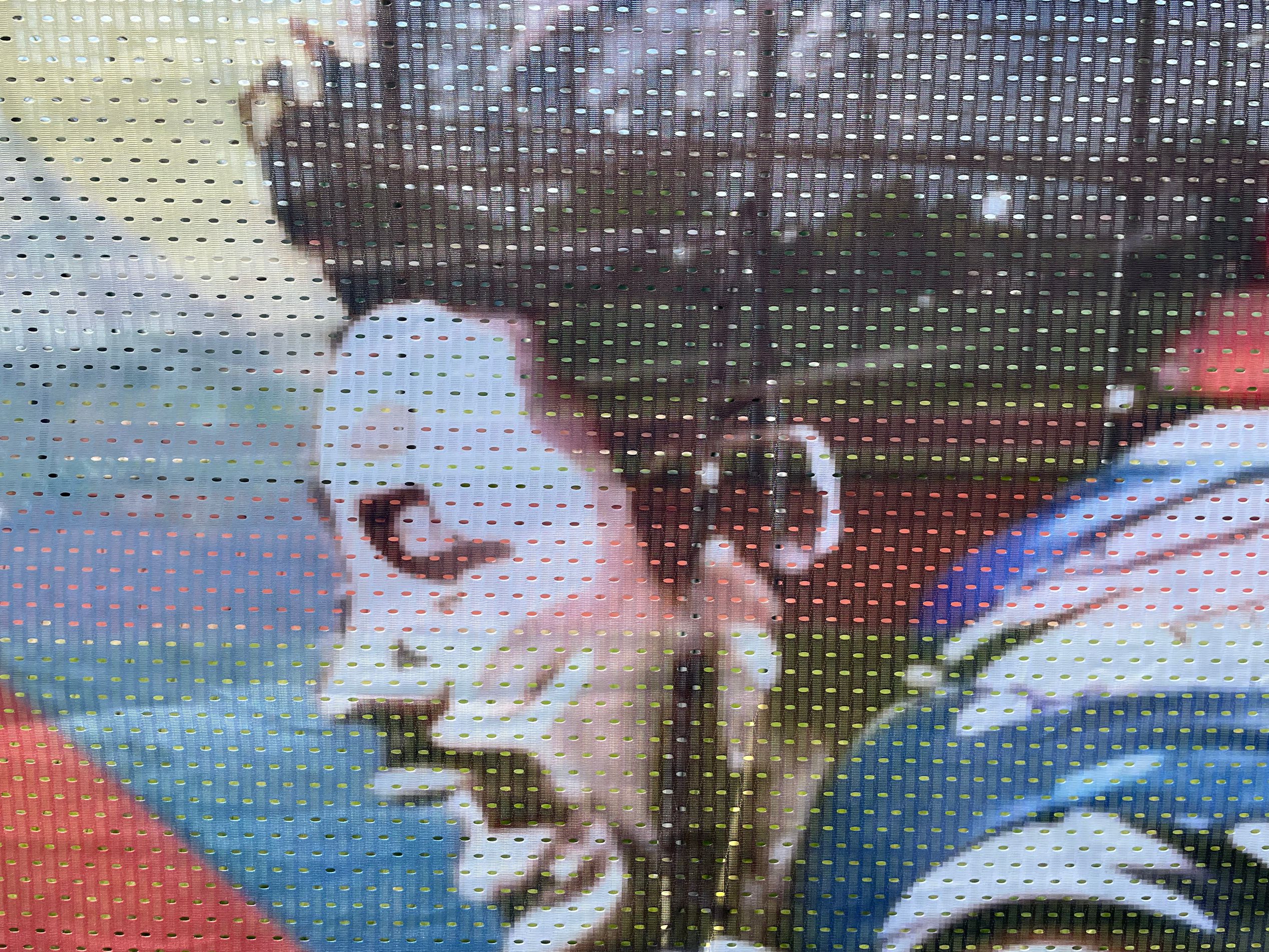 Custom Design Full Color Soccer Target Net