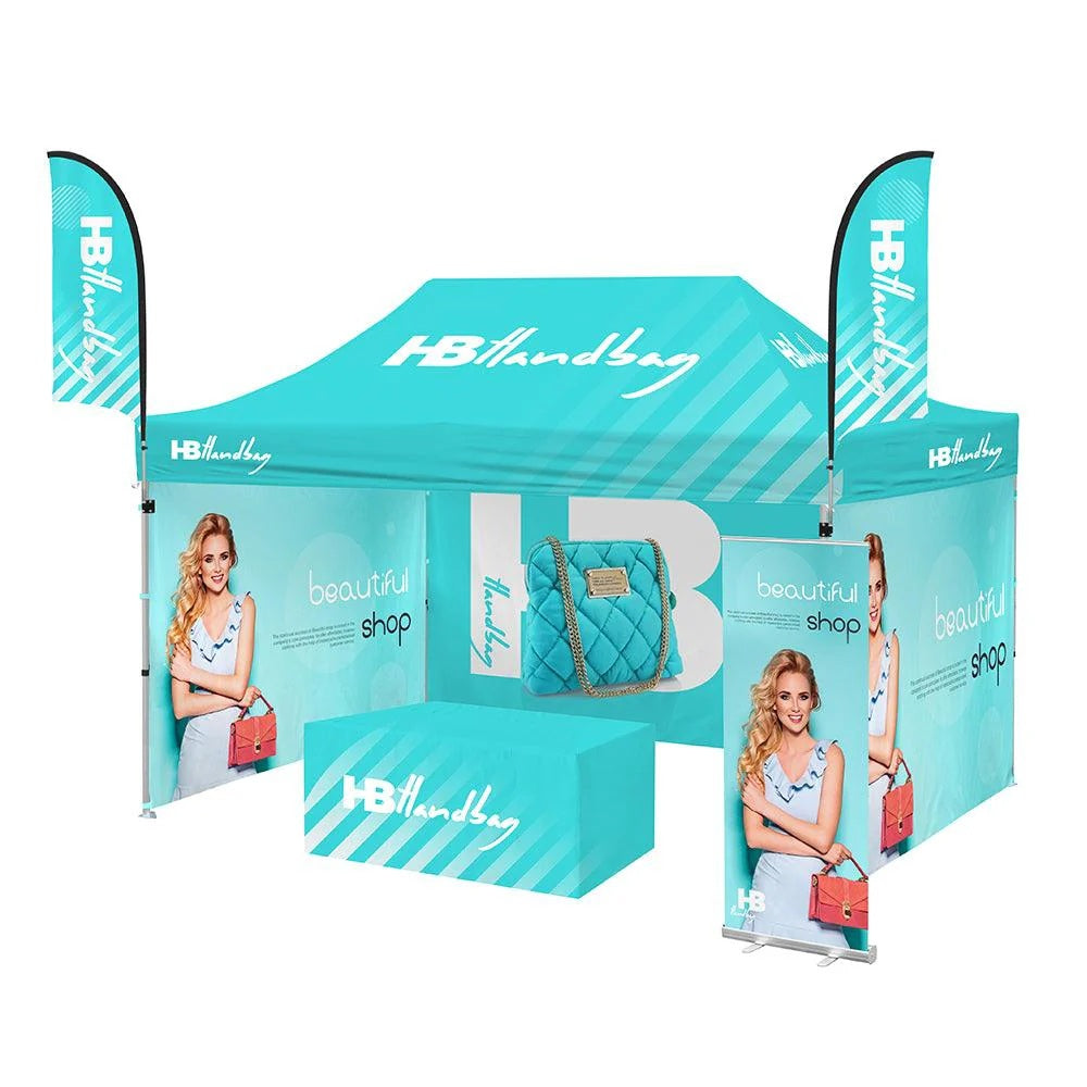 Premium Custom Outdoor Exhibition Event 10'x15' Trade Show Canopy Tent