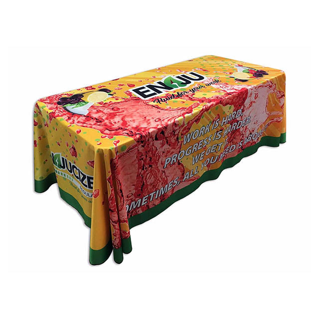 Premium  Custom Exhibition Trade Show Table Throw/Table Cover/Table Cloth
