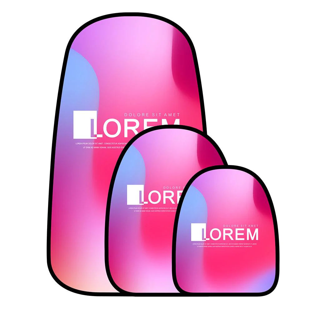 Horizontal/Vertical/Round Pop Out Banner