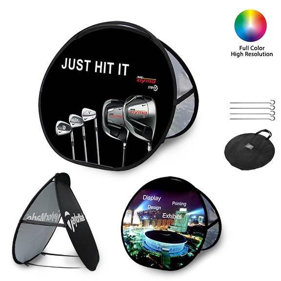 Horizontal/Vertical/Round Pop Out Banner